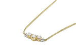 Load image into Gallery viewer, 3 Stone Diamond Necklace
