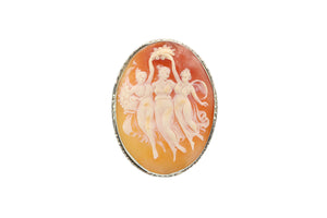 3 Dancing Ladies Cameo