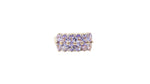 Load image into Gallery viewer, Tanzanite and Diamond Ring in 14k Yellow Gold
