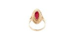 Load image into Gallery viewer, Marquee Ruby 14k Yellow Gold Ring
