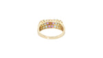 Load image into Gallery viewer, Multi Gemstone Band in 10k Gold
