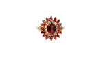 Load image into Gallery viewer, Marquee Garnet Cluster in 10k Gold
