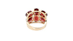 Load image into Gallery viewer, Oval Dark Garnet Ring in 10k Gold
