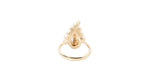 Load image into Gallery viewer, Pearl and Diamond Ring in 14k Yellow Gold
