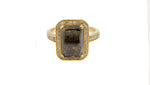 Load image into Gallery viewer, Natural Fancy Diamond Ring in Emerald Cut
