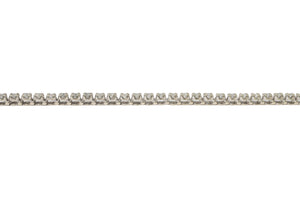 Prong Set Diamond Tennis Bracelet in White Gold