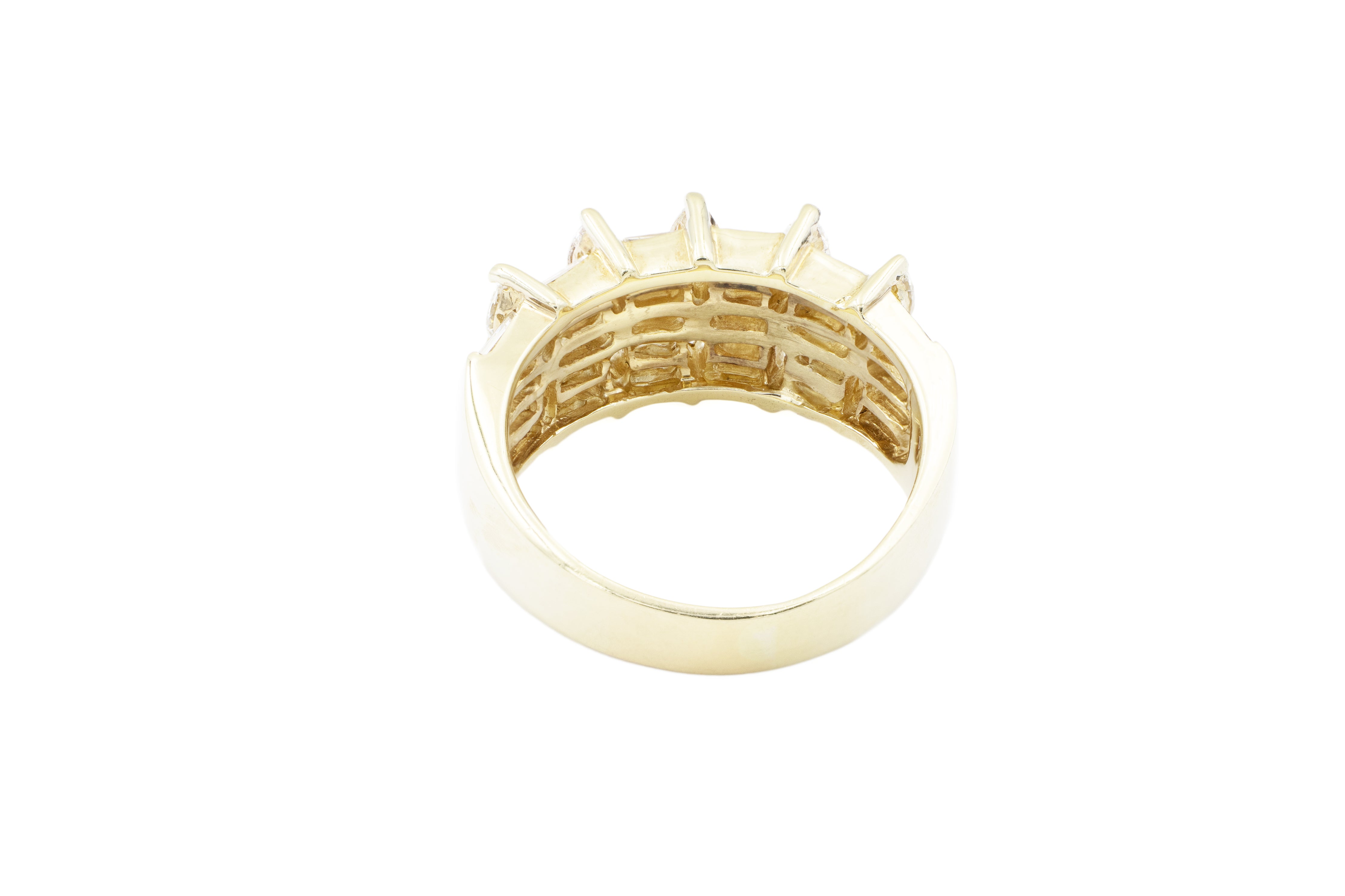 Baguette and Marquis Diamond Band Ring