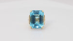 Load and play video in Gallery viewer, Blue Topaz and Diamond Ring in 14k Gold
